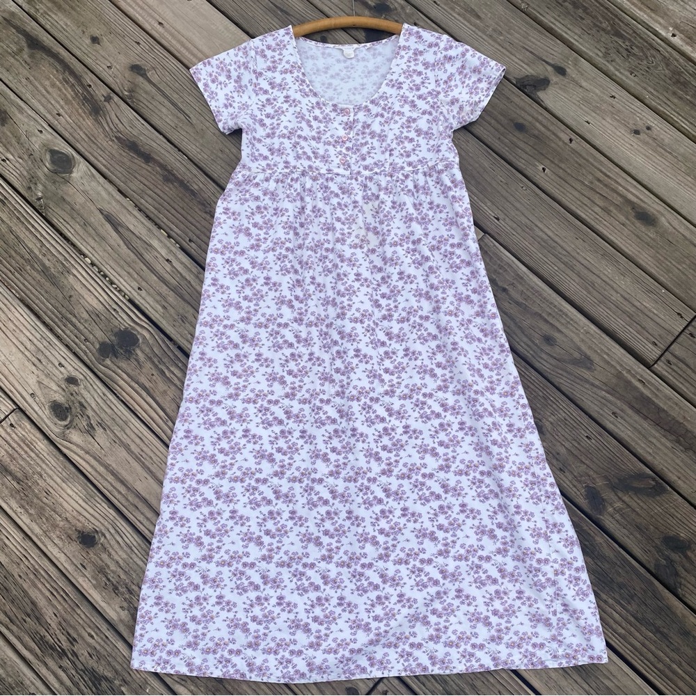 J. Crew Babydoll Maxi Floral Dress